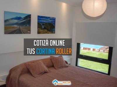 Cortinas Roller Dobles Sun Screen White Pearl y Black Out Blanco 