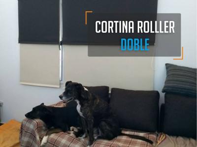  Y Cortina Roller Black Out Beige  en Cordoba  