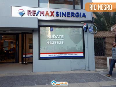 Cortina Roller Enrollables Sun Screen 5% White Pearl en Rio Negro 