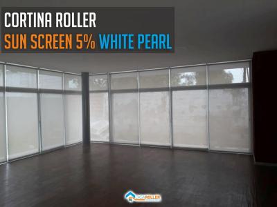 Cortina Translucida Sun Screen 5% White Pearl en  Buenos Aires 